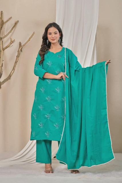 Valerius 3pcs kashmiri kurti wholesale